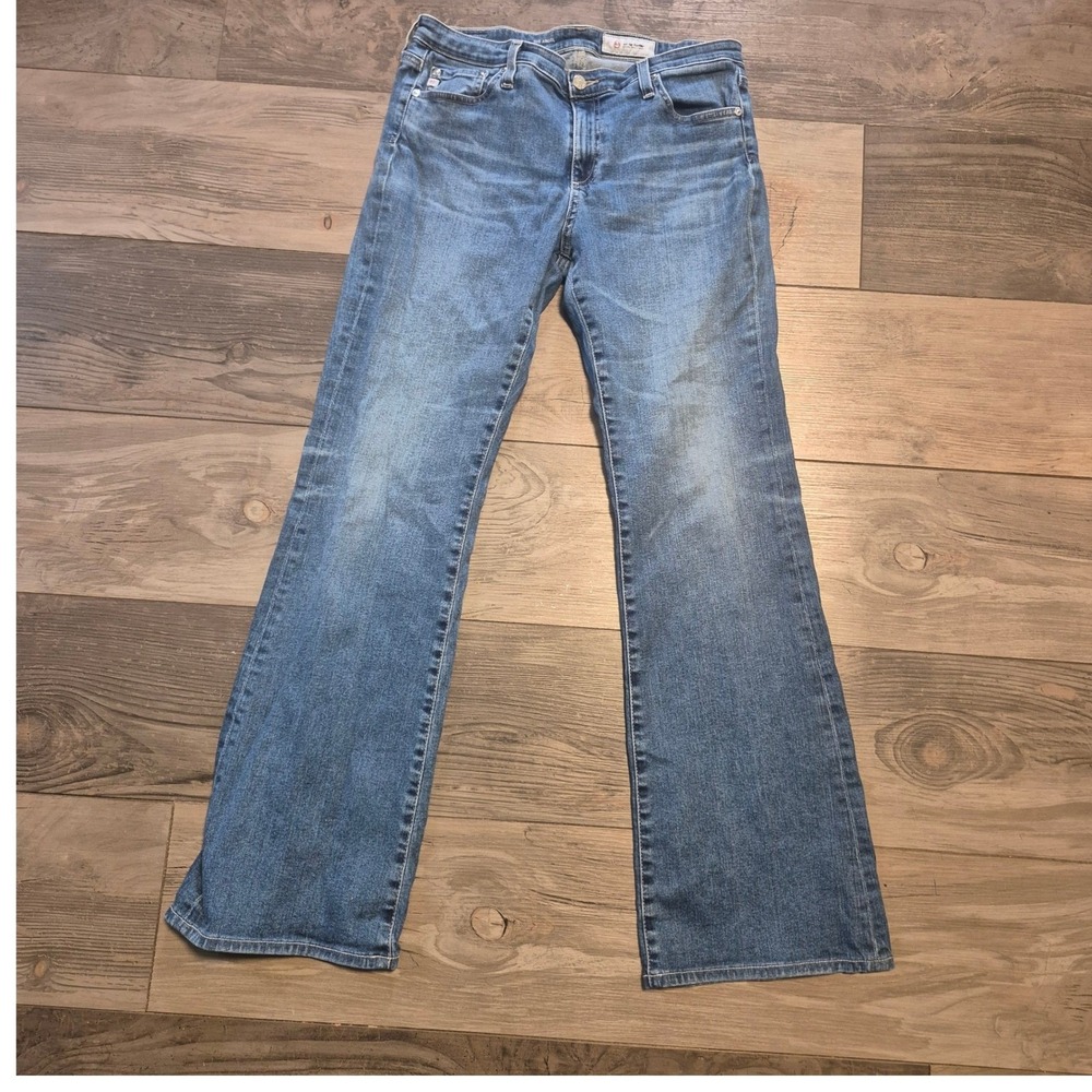 AG Adriano Goldschmied The Angel Bootcut Jeans Medium Wash Blue 32x32